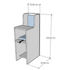 Bancada De Alimentação Infantil  100 Mdf