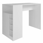 Bancada De Cozinha 1 Porta 4 Prateleira Branco Bmu 58 - Brv M