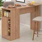 Bancada De Cozinha 1 Porta Com Adega Mel - Fellici