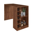 Bancada De Cozinha 1 Porta Wengue Co14105 - Decibal