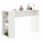 Bancada De Cozinha 3 Prateleiras Branco - Soluzione