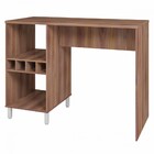 Bancada De Cozinha 6 Nichos Castanho - Pnr Móveis