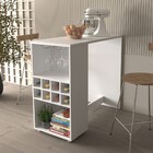 Bancada De Cozinha Ad5003 Branca - Tecno Mobili