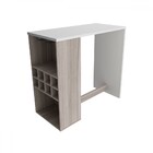 Bancada De Cozinha Ad5003 Carvalho/branco - Tecno Mobili