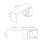 Bancada De Cozinha Com Nichos Multimóveis Cr20053 Castanho