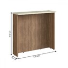 Bancada De Cozinha Ilha Freijo Rocks Cinza Argila - Édez