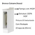 Bancada De Cozinha Kit Ilha Gourmet Americana 2 Portas 3 Gave