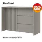 Bancada De Cozinha Kit Ilha Gourmet Americana 2 Portas 3 Gave