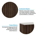 Bancada de Cozinha Para Ilha Com Tampo 120cm Luna Luciane Móv