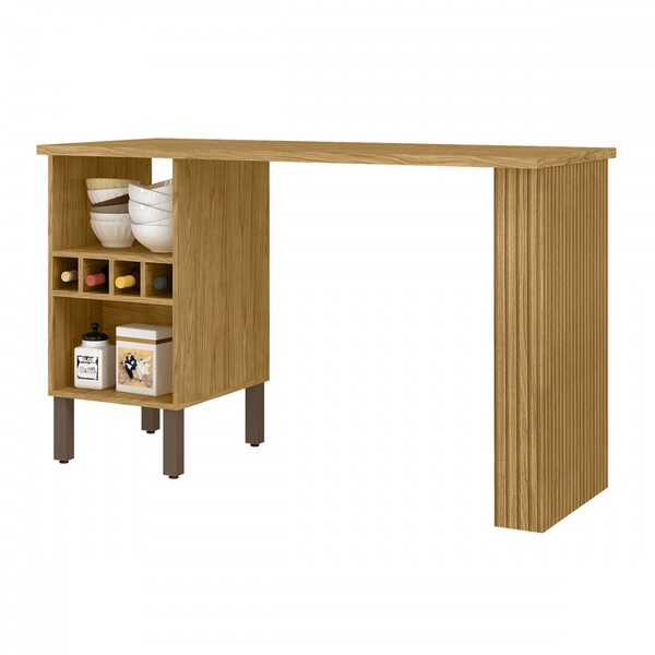 Bancada De Cozinha Verace 2 Prateleiras Marrocos/marrocos Rip