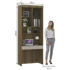 Bancada De Estudo Eucamoveis Paris 1 Porta 1 Gaveta