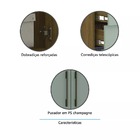 Bancada De Estudos Modulada 90cm 1 Porta E 1 Gaveta Paris Luc