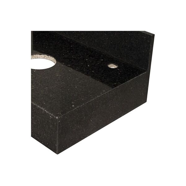 Bancada De Granito Para Banheiro 70x44cm Preto São Gabriel