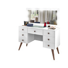 Bancada De Maquiagem Penteadeira Camarim  Retro - Lola