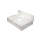Bancada De Mármore Para Banheiro 60x44cm Branca