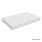 Bancada De Porcelanato C/ Cuba De Cerâmica + Espelho Com Led