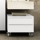 Bancada De Porcelanato Com Cuba Embutida Para Banheiro Gavete