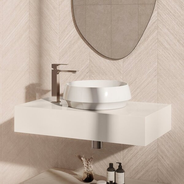 Bancada De Porcelanato Para Banheiro Alto Padrão Portobello W