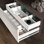 Bancada De Porcelanato Para Banheiro Com Cuba De Apoio Gavete