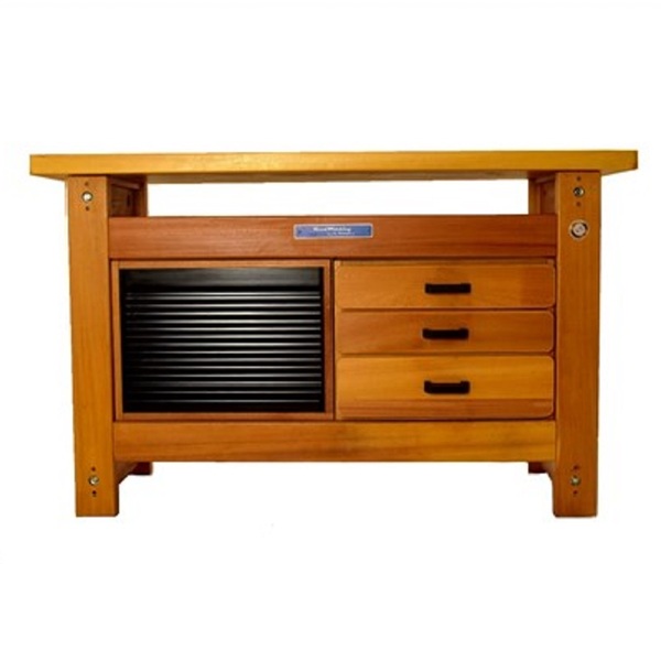 Bancada De Trabalho Milano Hd 1500 - Apd3g - Madeira Maciça -