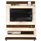 Bancada E Painel Vitti Off White/marroquim Dj Tv Até 60'
