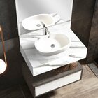 Bancada Em Porcelanato 60cm Max Para Cuba De Apoio