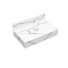 Bancada Em Porcelanato 60cm Para Cuba De Apoio Pró  Lavatórios