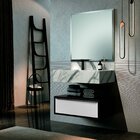 Bancada Em Porcelanato 80cm Com Cuba Esculpida Max