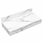 Bancada Em Porcelanato 80cm Pró Para Cuba De Apoio