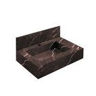 Bancada Em Porcelanato Para Banheiro 60cm Pró Com Cuba Esculp