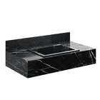 Bancada Em Porcelanato Para Banheiro 80cm Com Cuba