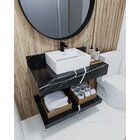 Bancada Em Porcelanato Para Banheiro Completo Alto Padrao 80c