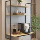 Bancada Escrivaninha Suspensa Estilo Industrial 134575 Nature