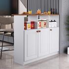 Bancada Gourmet 120cm 3 Portas Com Nichos Hera Fidelitá Branco