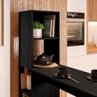 Bancada Gourmet 5 Nichos Ville  Preto