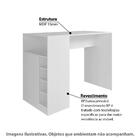 Bancada Gourmet Com 1 Porta E 7 Nichos - Branco