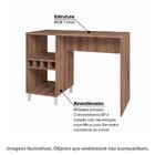 Bancada Gourmet Com 6 Nichos - Castanho