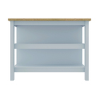 Bancada Gourmet Ilha Cozinha Ditália 2 Prat. Cinza Cd-1019