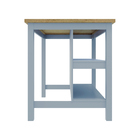 Bancada Gourmet Ilha Cozinha Ditália 2 Prat. Cinza Cd-1019