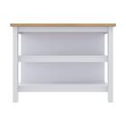 Bancada Gourmet Ilha Cozinha Ditália Com Iluminação 2 Pratele