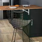 Bancada Gourmet Para Cozinha Enjoy Bac3400 Castanho Preto Apt