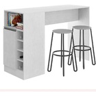 Bancada Ilha Cozinha Americana Balcão Gourmet Branco