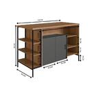 Bancada Ilha Namur 2 Pt Mel E Arenas