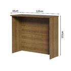 Bancada Ilha Para Cozinha 120 Cm Rustic Madesa