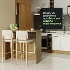 Bancada Ilha Para Cozinha 120 Cm Rustic Madesa