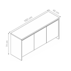 Bancada Marshall Off White