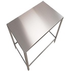 Bancada Mesa Central Tampo Inox Industrial - Estilo E Funcion