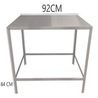 Bancada Mesa Central Tampo Inox Industrial - Estilo E Funcion