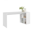 Bancada Mesa Para Cozinha 4 Nichos Brv Móveis Branco