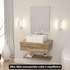 Bancada Metropole 605w 60cm Com Prateleira